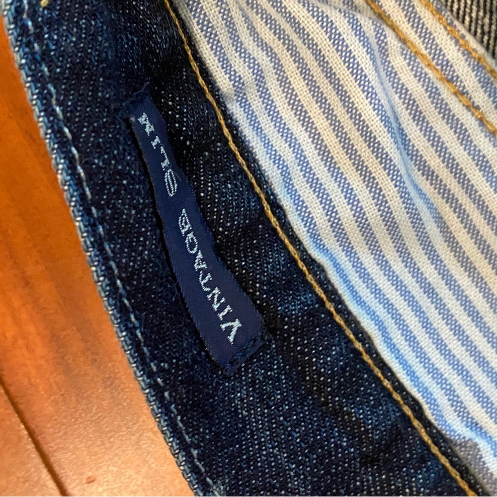 RALPH LAUREN RUGBY PATCHWORK JEANS. - Picture 13 of 13